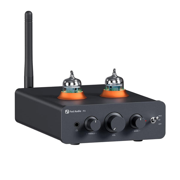 Fosi Audio P3 Tube Preamp Headphone Amplifier - 1
