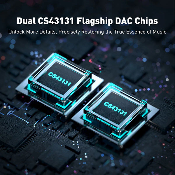 Fosi Audio - DS2 CS43131 Portable DAC & Amp - 4