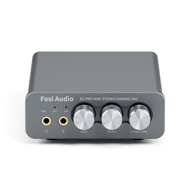 Fosi Audio - K5 Pro Gaming DAC & Headphone Amplifier - 1