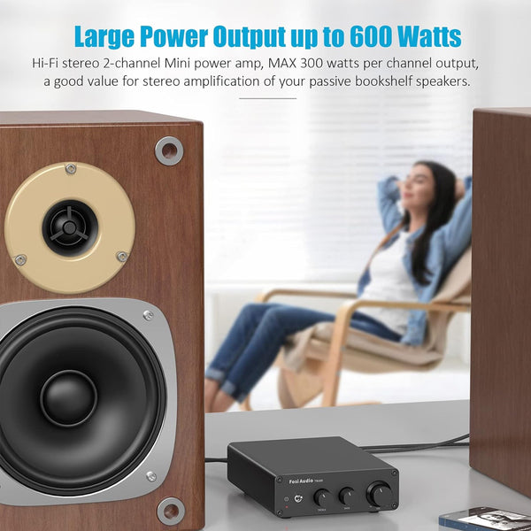 Fosi Audio - TB10D 600W Mini Power Amplifier - 5