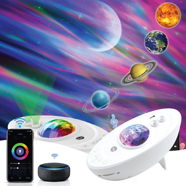 TECPHILE - Smart Galaxy Starship Night Lamp (Demo Unit) - 1