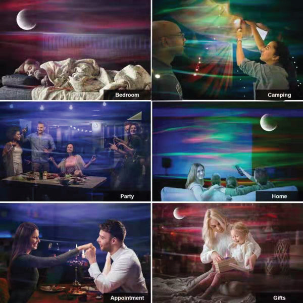 TECPHILE - Smart Galaxy Starship Night Lamp (Demo Unit) - 5