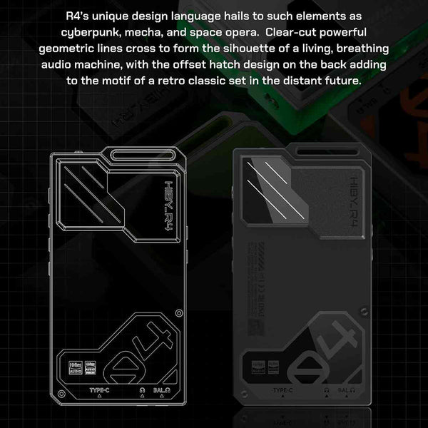 HiBy - R4 Portable Hi-Res Music Player - 5