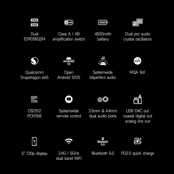 HiBy - R6 III (Gen 3) Hi-Res Portable Music Player - 41