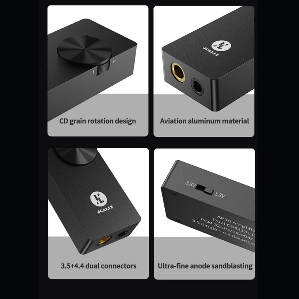 JCALLY - AP10 Portable DAC & Amp