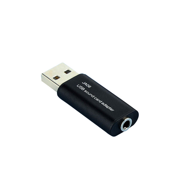 JCALLY JA06 USB to 3.5mm Headphone External Sound Card Converter - 1