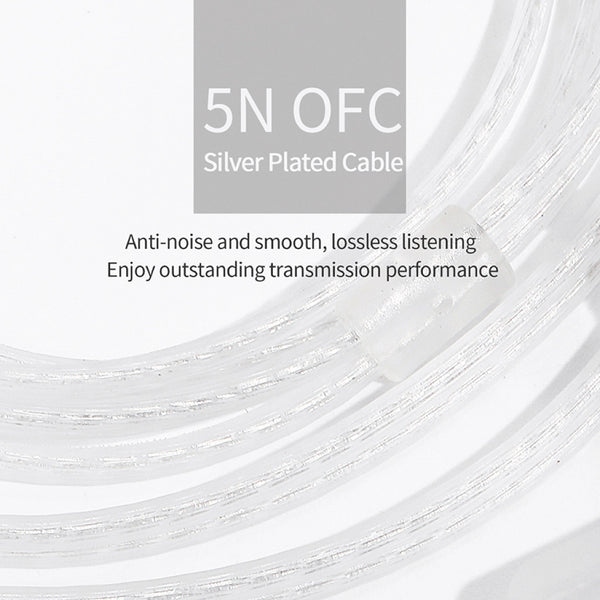 JCALLY - PJ2 Upgrade Cable for IEM With Mic - 34