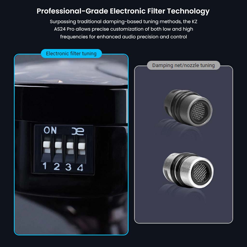 KZ AS24 Pro 24 BA's IEM Filter