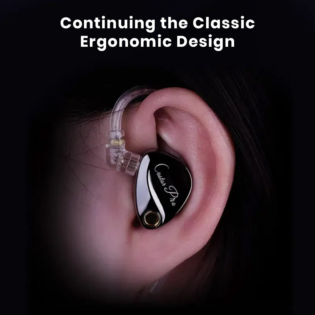 KZ Castor Pro Dual Dynamic Driver IEM Ergonomic design