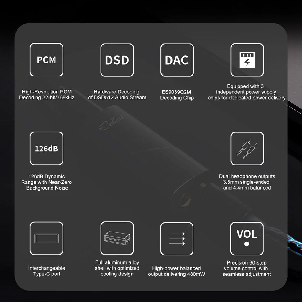 Kinera Celest CD-20 DAC AMP Feature