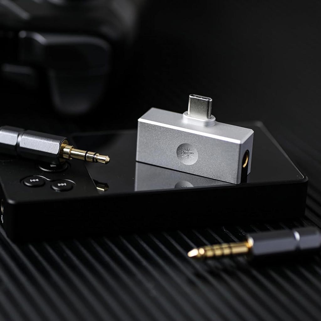 Kiwi Ears Allegro Mini Portable DAC & Amp Silver Compatibility
