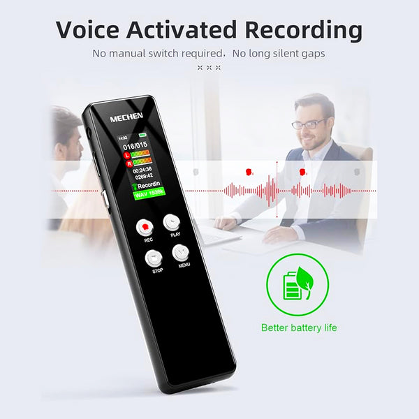 MECHEN - V01 64GB Digital Voice Recorder - 4