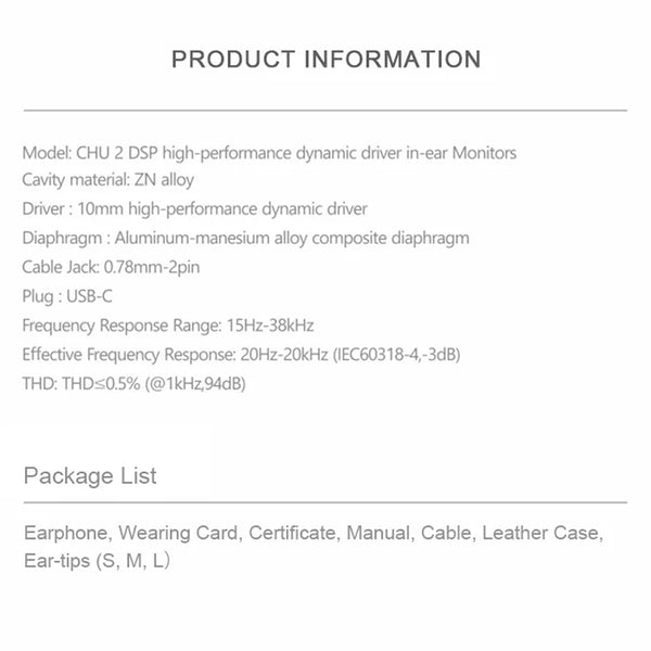 MOONDROP - CHU II DSP IEM - 8