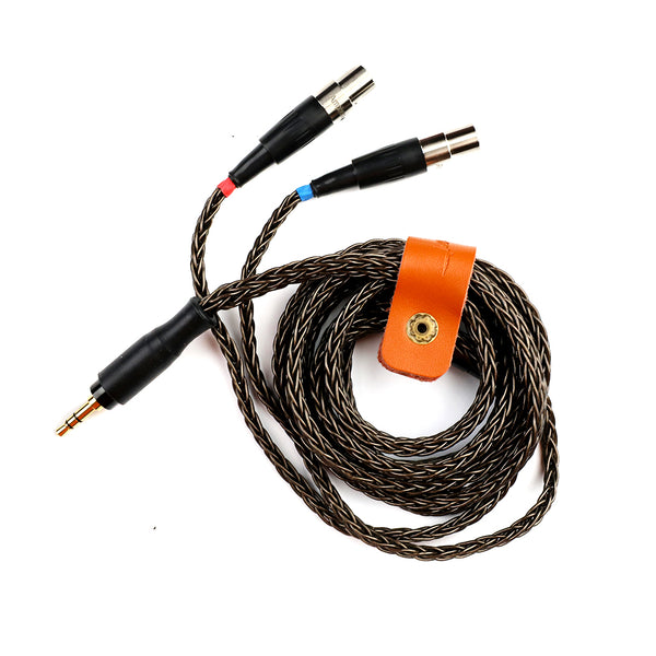 OPENHEART - Titanium 16 Core Mini XLR Headphone Cable for Audeze - 1