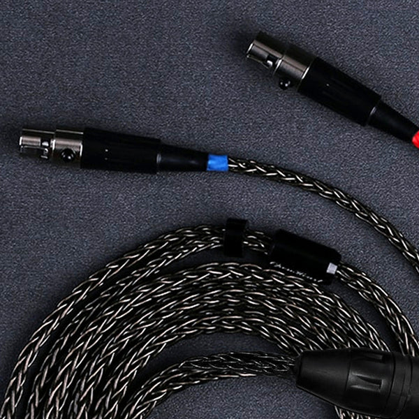 OPENHEART - Titanium 16 Core Mini XLR Headphone Cable for Audeze - 46