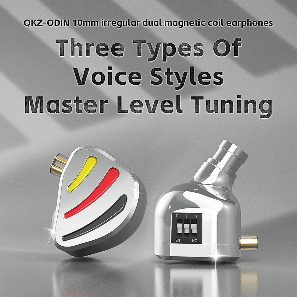 Concept Kart QKZ ODIN Dynamic Driver IEM Three Tuning Styles
