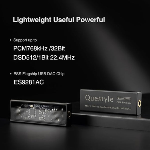 Questyle - M12i ES9281AC Portable DAC & Amp - 5