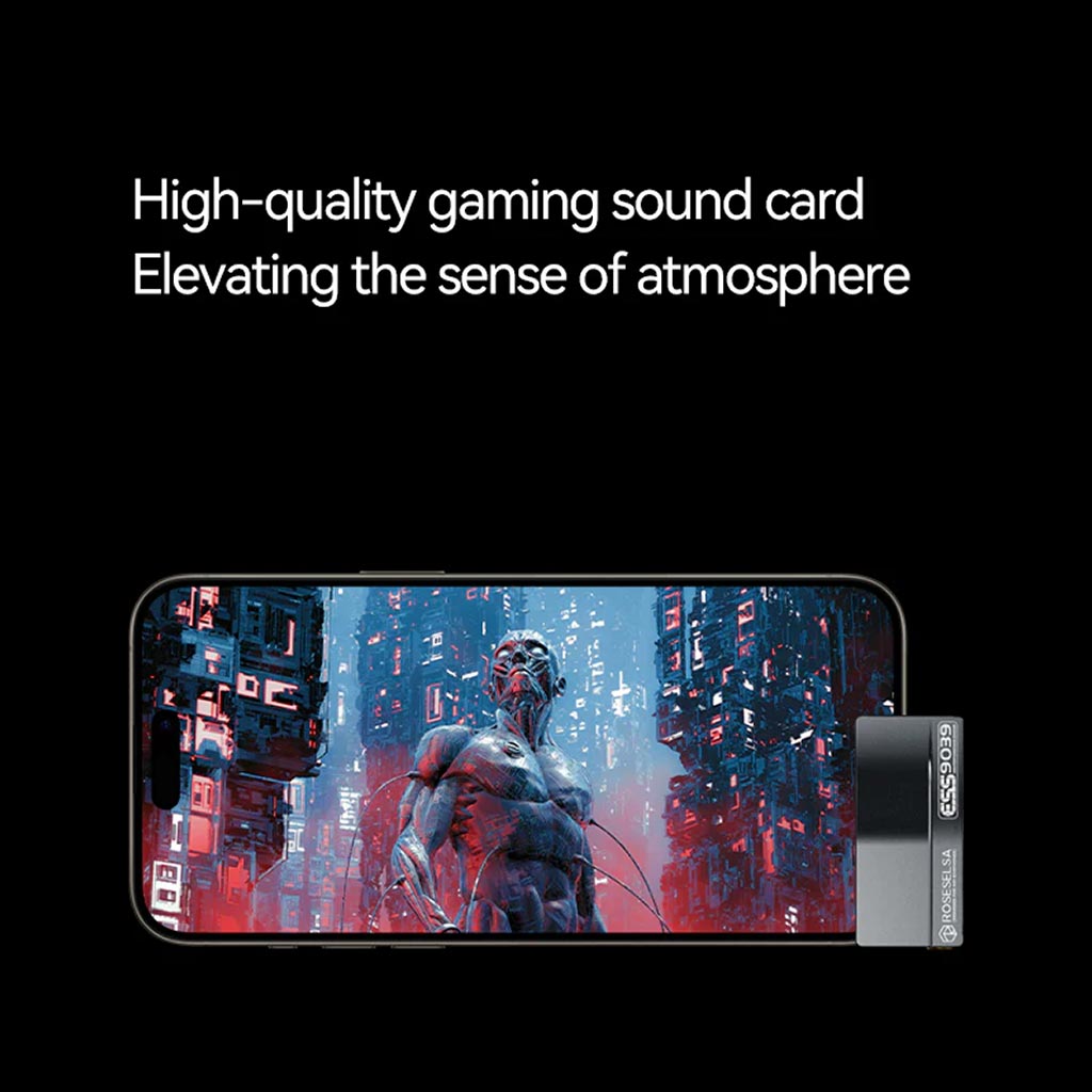 ROSESELSA RZ550 DAC Amp High Quality Gaming