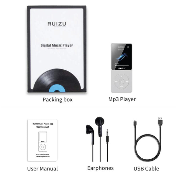 RUIZU - X02 Mp3 Player - 42