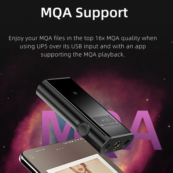 SHANLING - UP5 Bluetooth Headphone DAC & Amp - 8