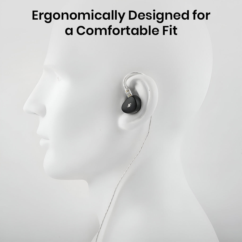 SIMGOT EA500 DSP IEM Ergonomically designed