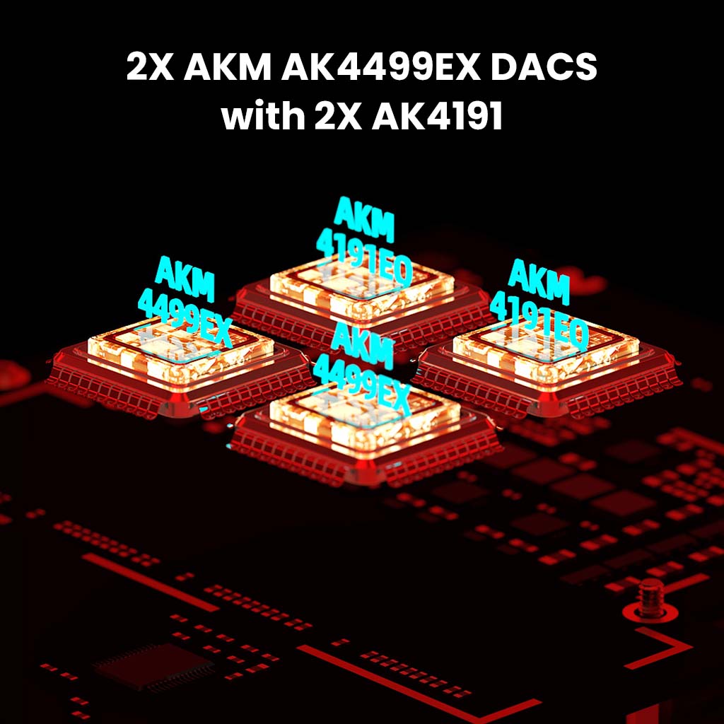 Shanling M8T Digital Audio Player DAC CHIP