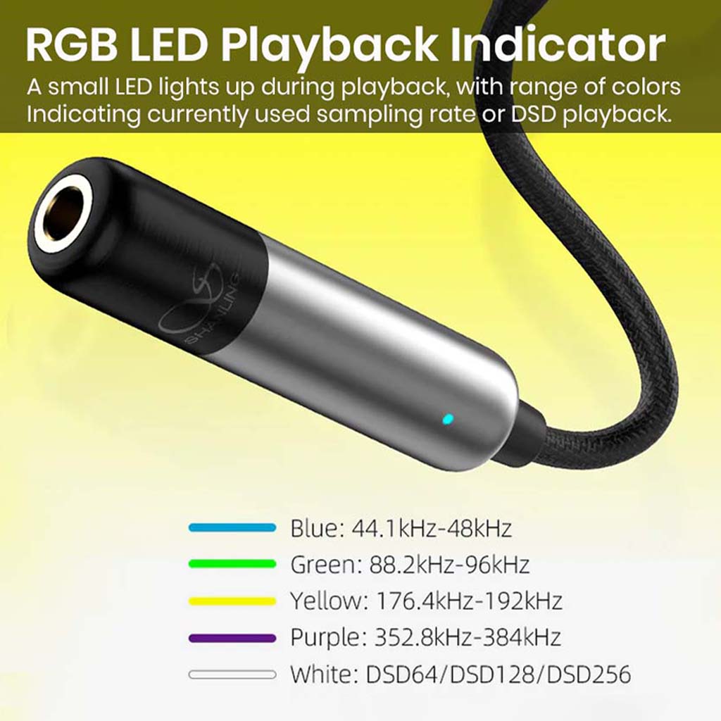 Shanling UA Mini DAC AMP RGB LED