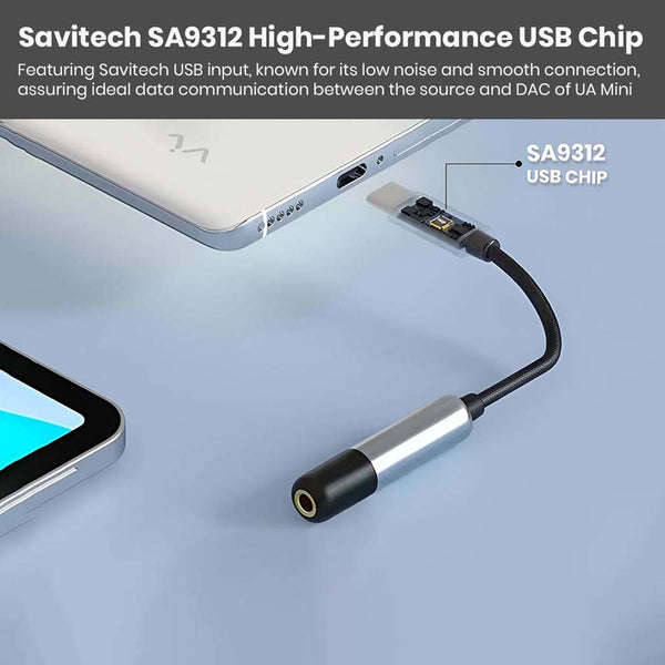 SHANLING UA Mini CS43131 Portable USB DAC & Amp - 5