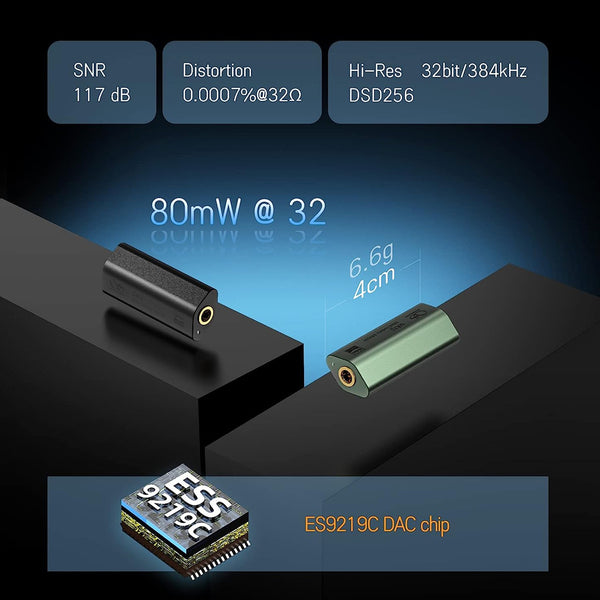 SHANLING - UA1s Portable USB DAC & Amp - 6