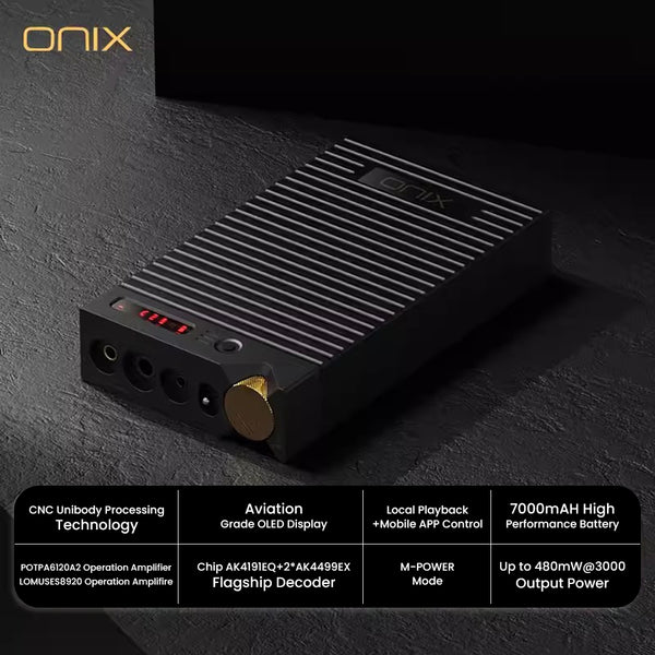 SHANLING - ONIX Mystic XP1 Dual AKM Portable DAC & Amp - 4