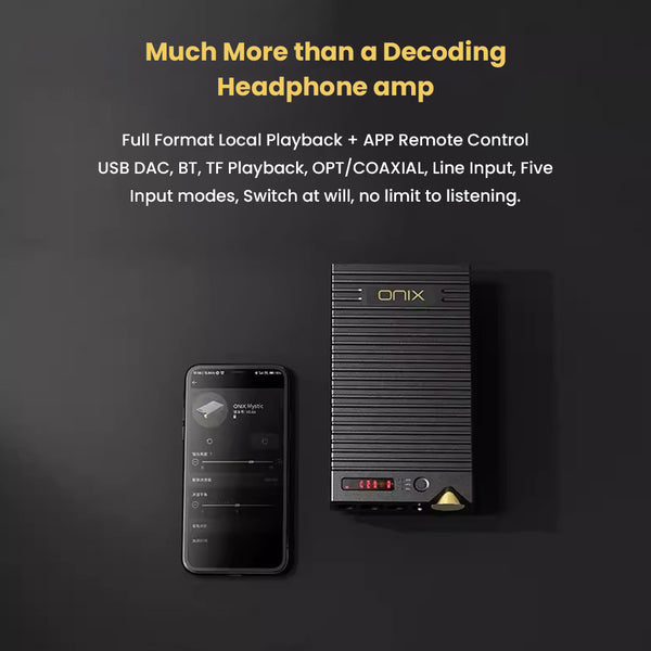 SHANLING - ONIX Mystic XP1 Dual AKM Portable DAC & Amp - 5
