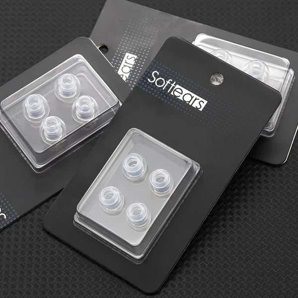 Softears - Ultra Clear Liquid Silicone Eartips for IEMs - 16