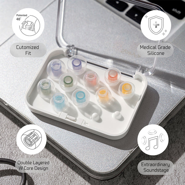 SpinFit - W1 Silicone Eartips - 24