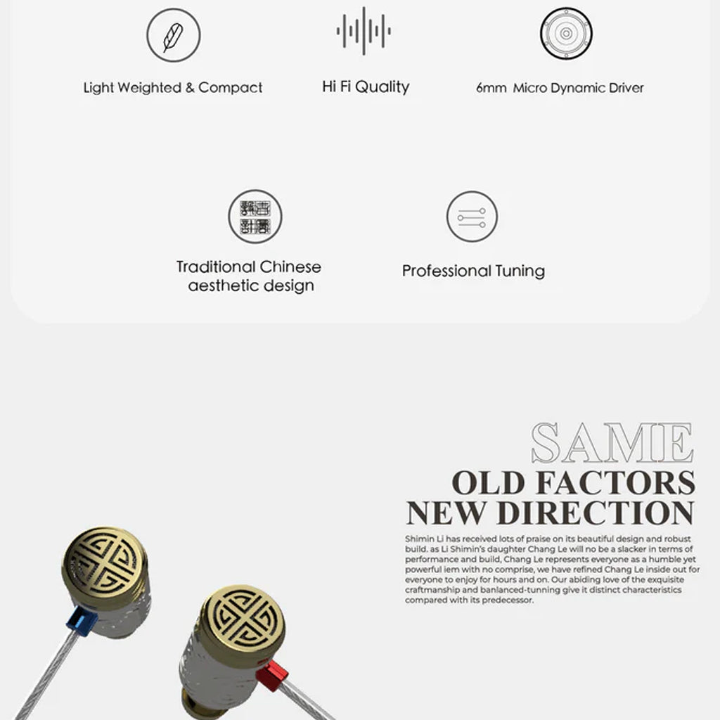 TANGZU - Princess Chang Le Wired Earphone