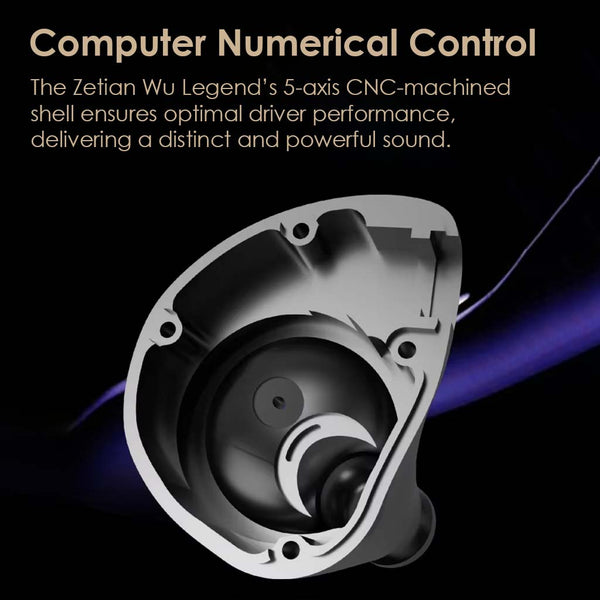 TANGZU WU Zetian The Legend Dual Planar Driver IEM - 9