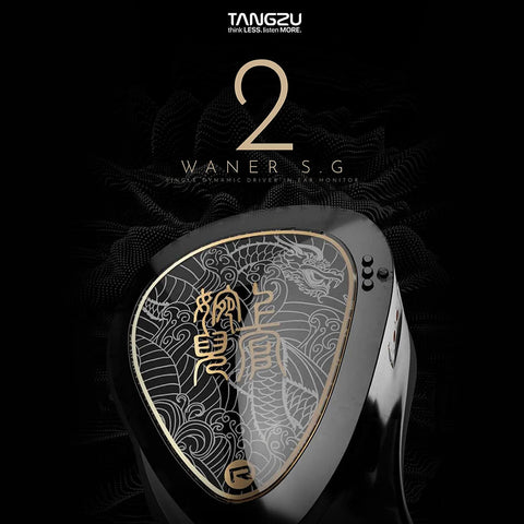 Tangzu WanrSGII 0.78 IEM Black No Mic 3.5mm 01