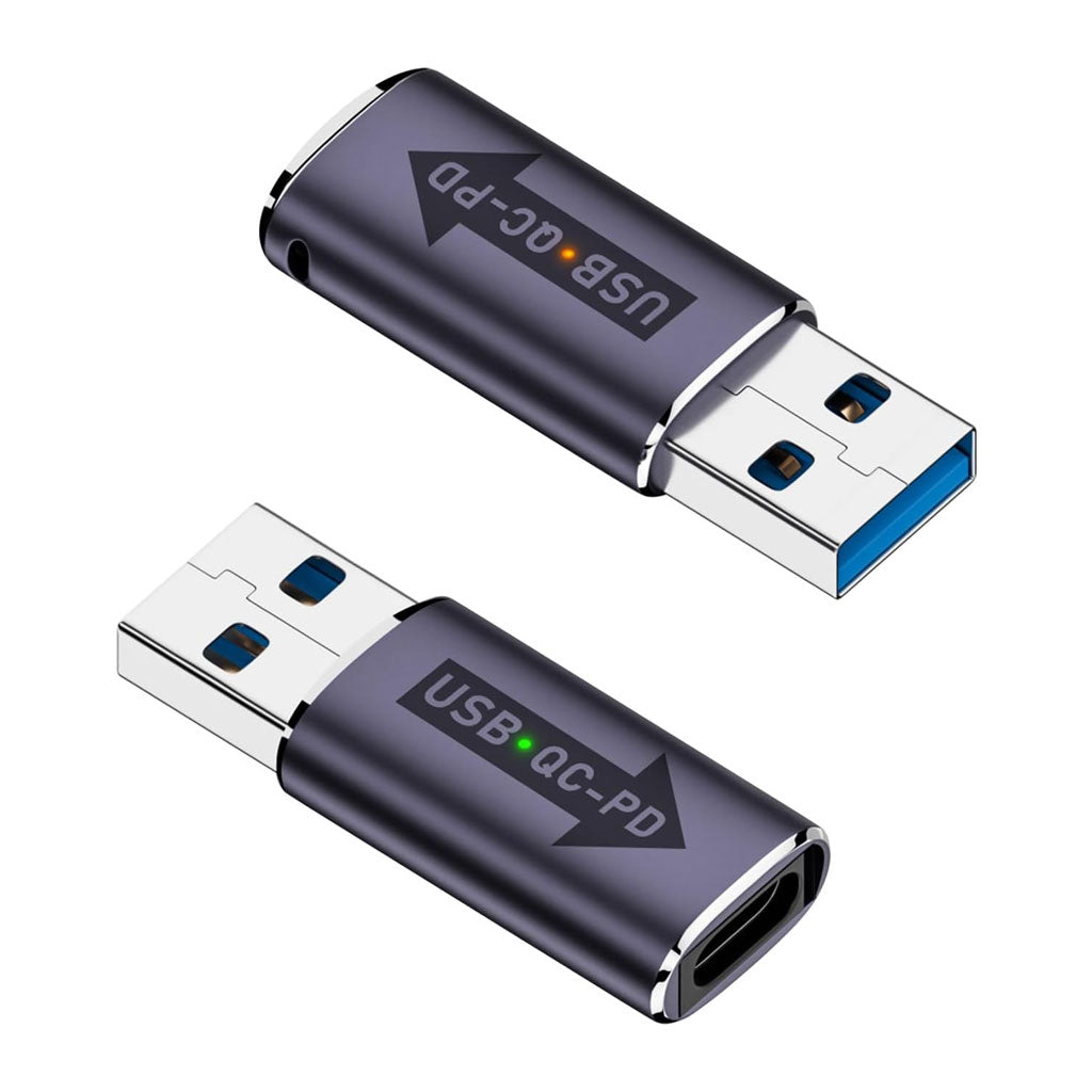 TECPHILE- USB 3.1 QC to Type-C PD Fast Charging Adapter