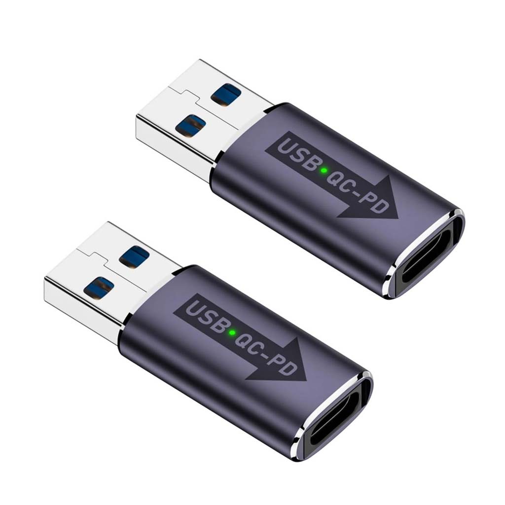 TECPHILE- USB 3.1 QC to Type-C PD Fast Charging Adapter