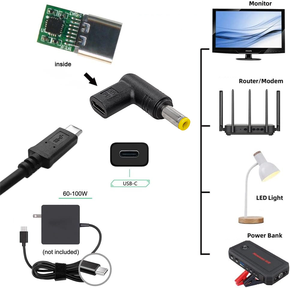 Concept-Kart-TECPHILE-100W-Type-C-Female-to-Acer-Laptop-Adapter-1-_4