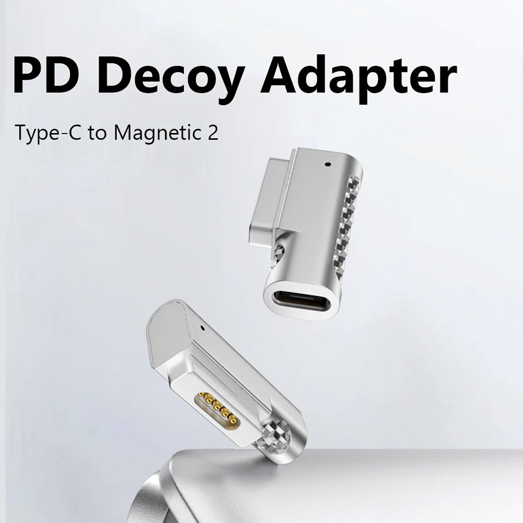 TECPHILE - 100W Female Type-C to Laptop Adapter for MacBook