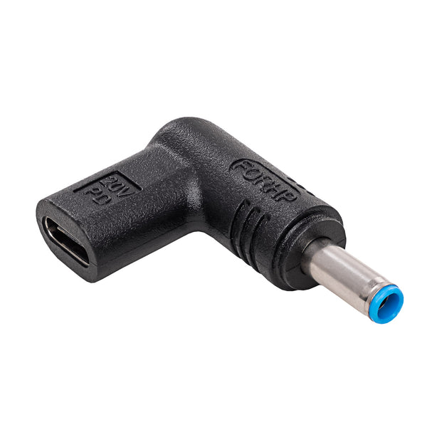 TECPHILE - 100W Type C Female to HP Laptop Adapter - 1