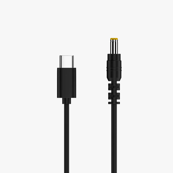TECPHILE - 12V Type-C PD 65W to DC Power Adapter Cable - 1