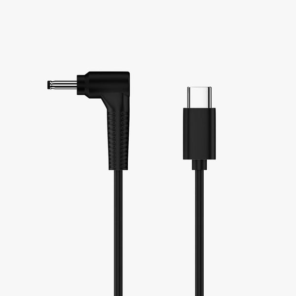 TECPHILE - 12V Type-C PD 65W to DC Power Adapter Cable - 3