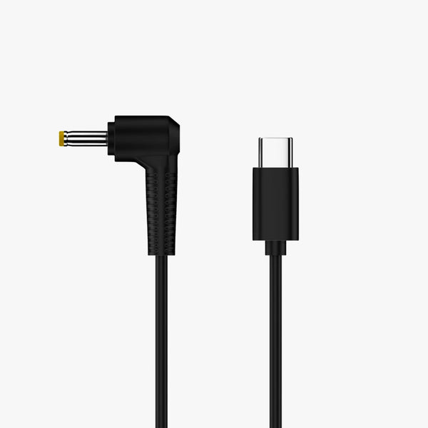 TECPHILE - 12V Type-C PD 65W to DC Power Adapter Cable - 10