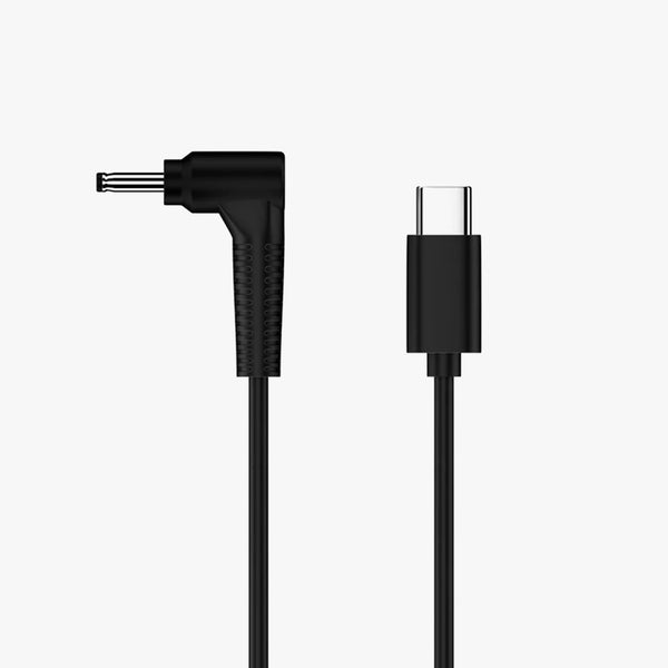 TECPHILE - 12V Type-C PD 65W to DC Power Adapter Cable - 7