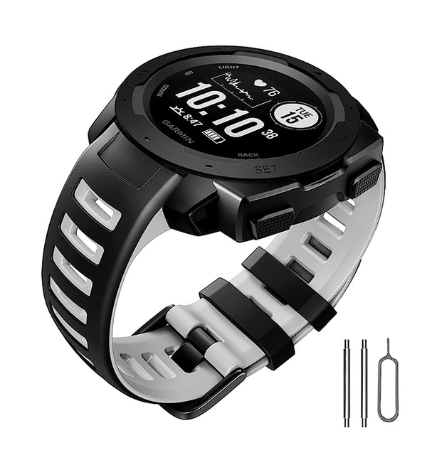 TECPHILE - 22mm Quickfit Watch Band for Garmin Instinct - 1