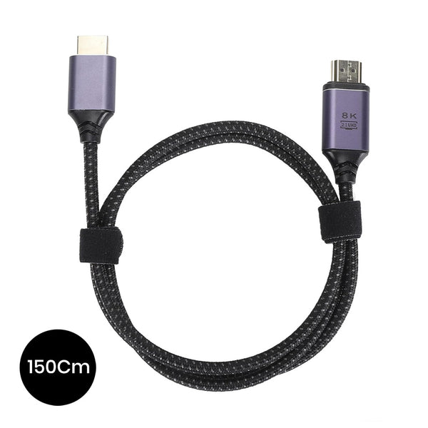 TECPHILE 8K HDMI to HDMI Magnetic Adapter Cable - 12