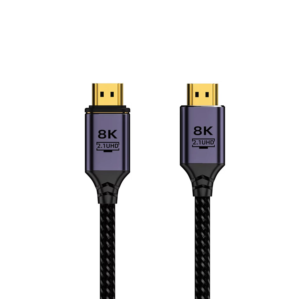 TECPHILE 8K HDMI TO HDMI Magnetic Adpater Cable Black 01