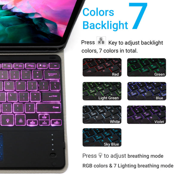 TECPHILE - HK131T Wireless Keyboard Case For iPad Pro 12.9 (Demo Unit) - 14