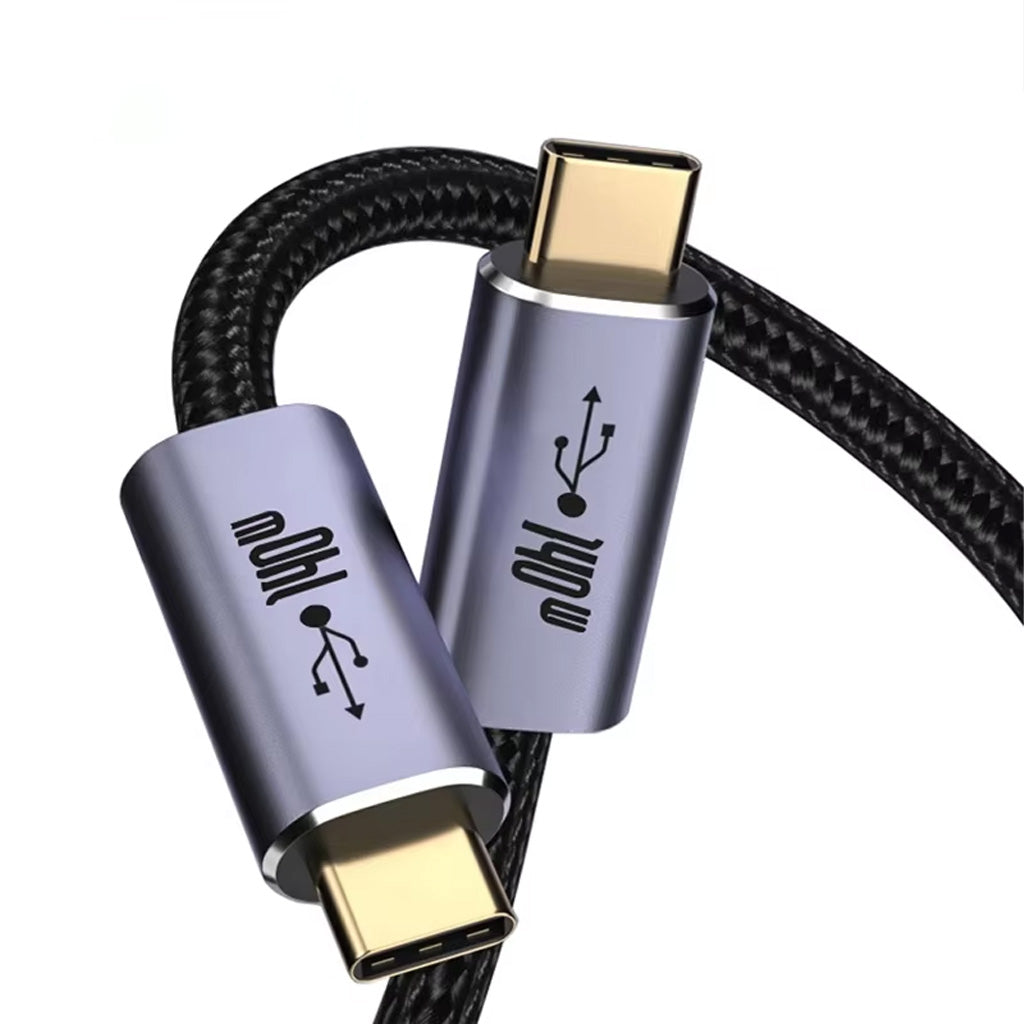 TECPHILE PD 140W Type-C To Type-C Cable Black